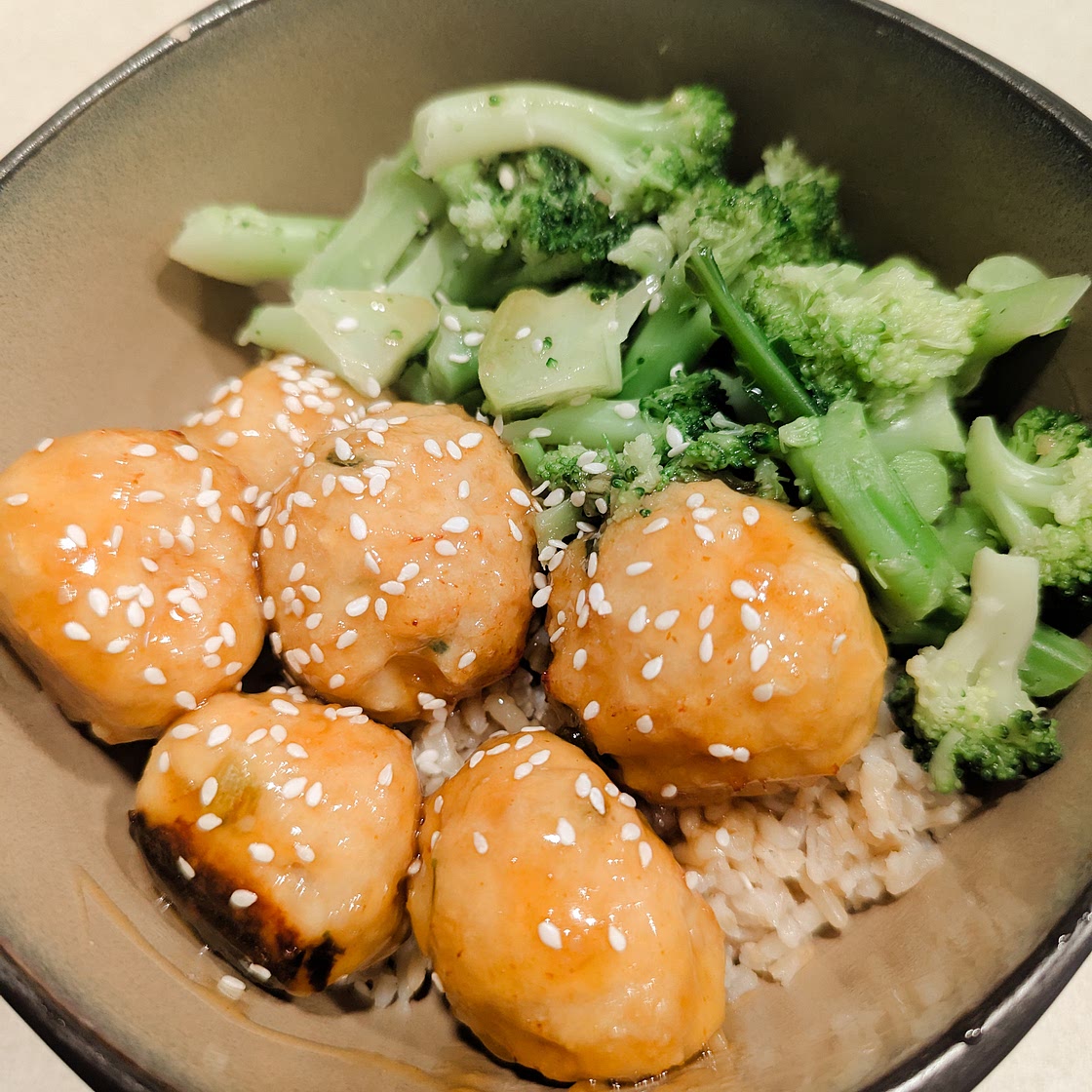 Honey Garlic Chicken Meatballs