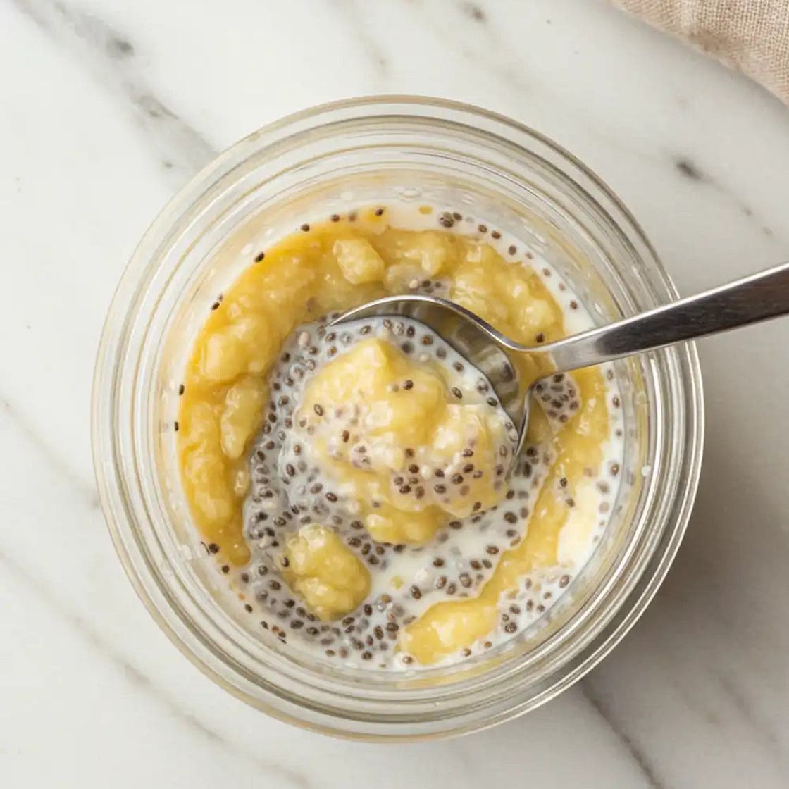 Banana with Chia Seeds for Weight Loss