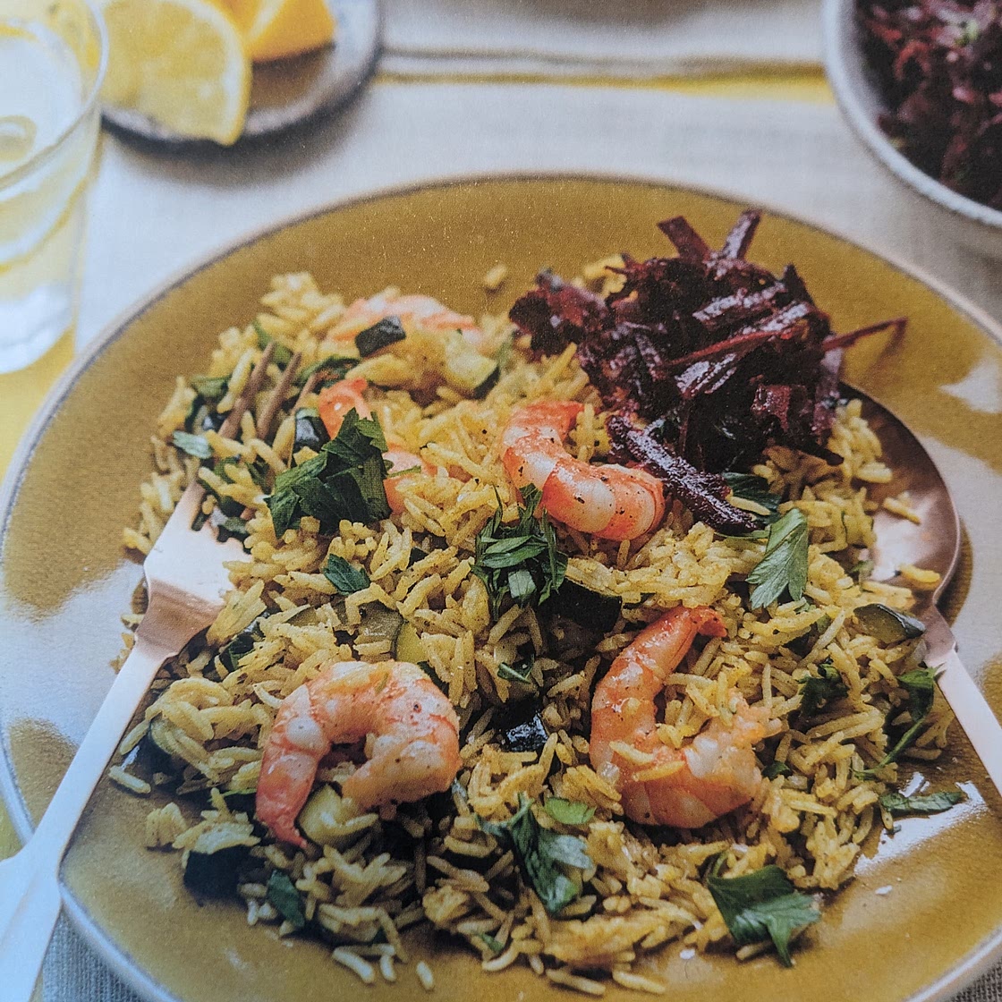 Sri Lankan Prawn Pilaf