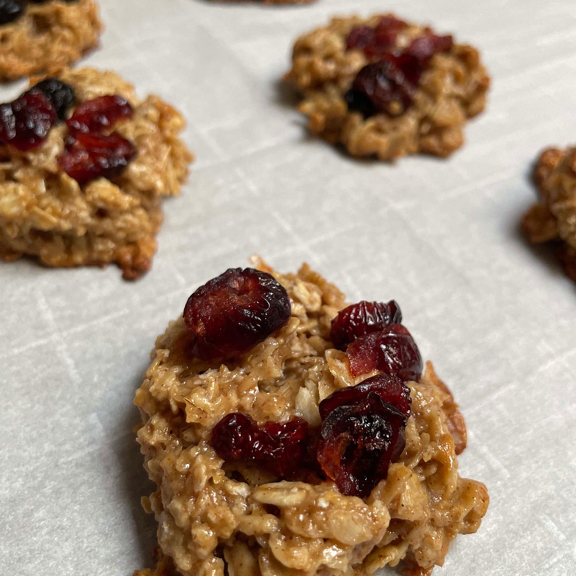 Tahini Oatmeal Cookies