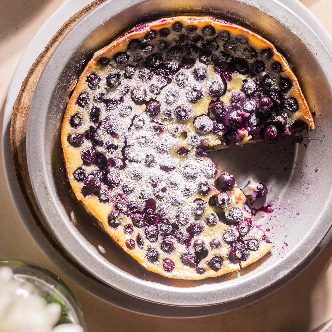 Blueberry Clafoutis Recipe