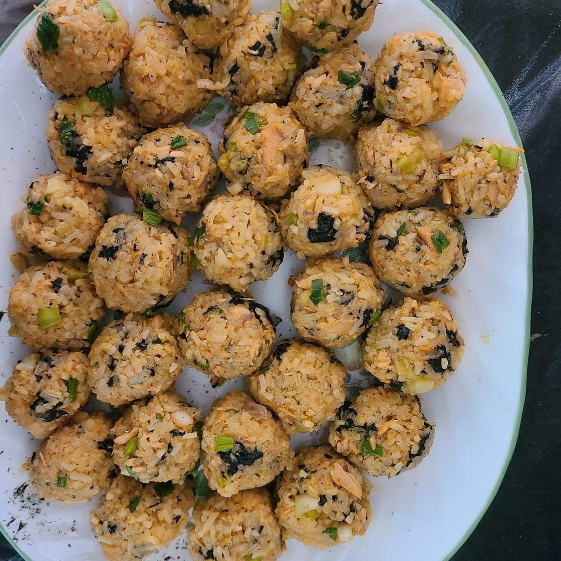 Delicious Salmon Rice Balls