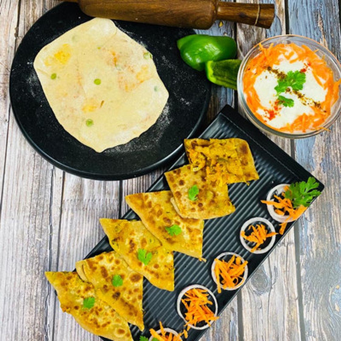 वेजिटेबल पराठा (Vegetable Paratha recipe in Hindi)