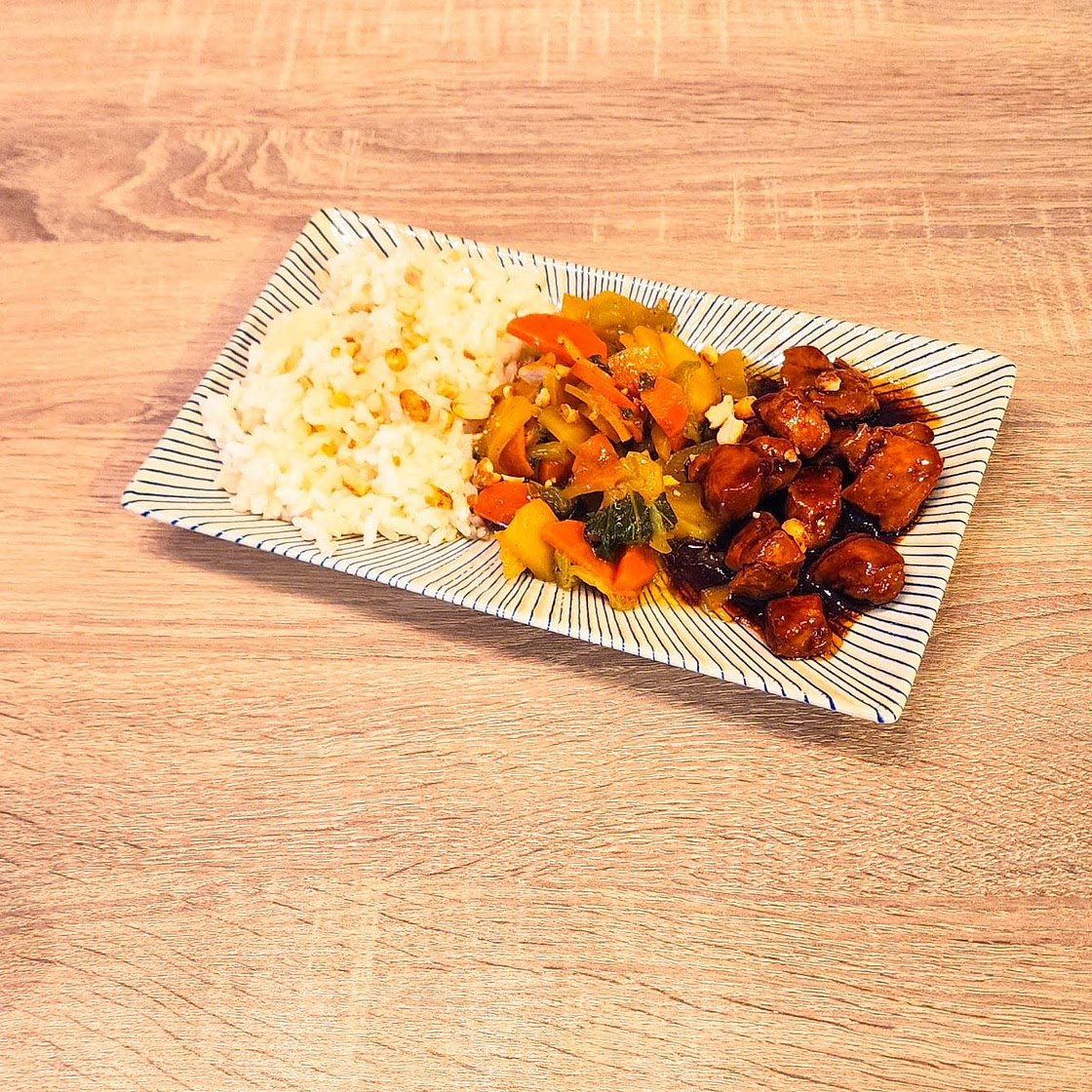 Poulet en sauce soja sucrée