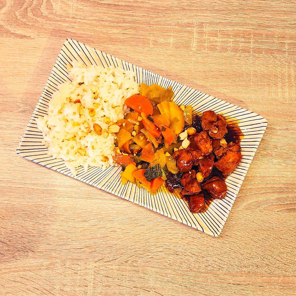 Poulet en sauce soja sucrée