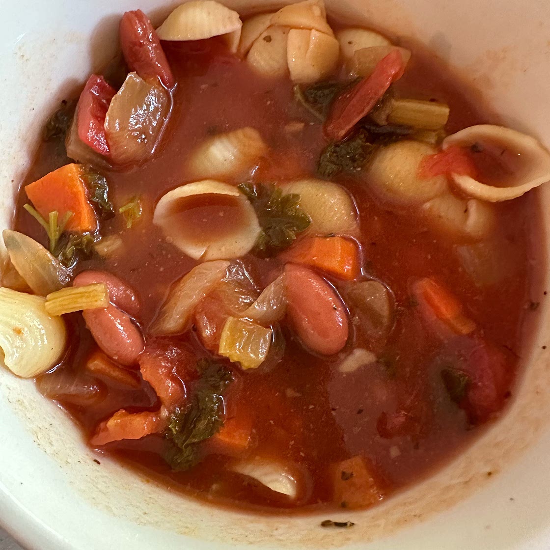 Pasta e Fagioli Soup {Olive Garden Copycat Recipe}