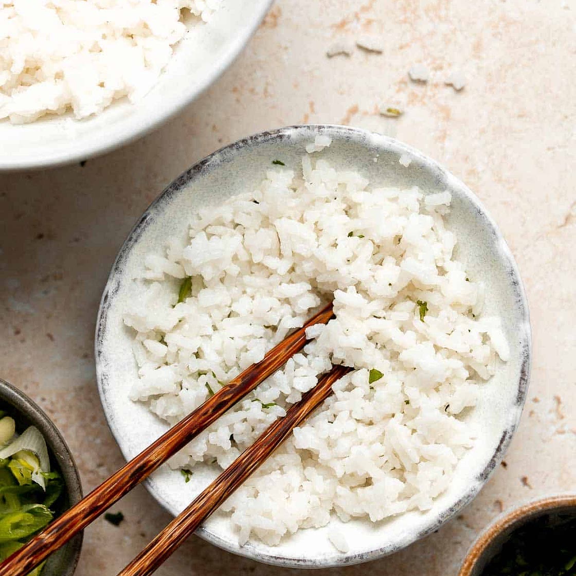 Instant Pot Coconut Rice (no Burn promise!)