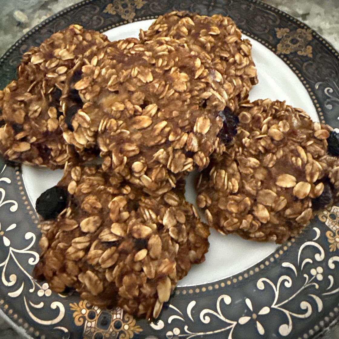 Banana Oat Breakfast Cookies