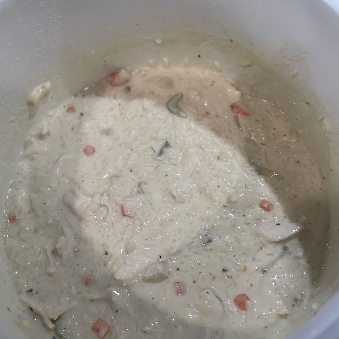 Creamy Chicken and Rice Soup