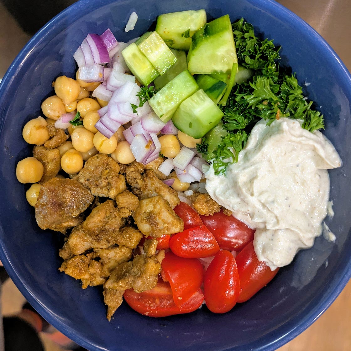 Healthy Chicken Shawarma Bowls