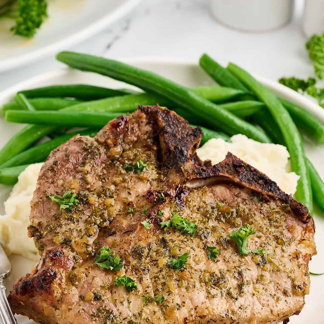 Baked Ranch Pork Chops