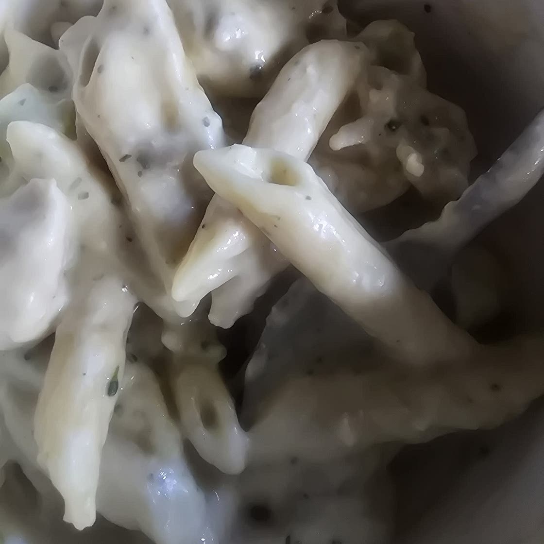 One Pot Creamy Pesto Chicken Pasta