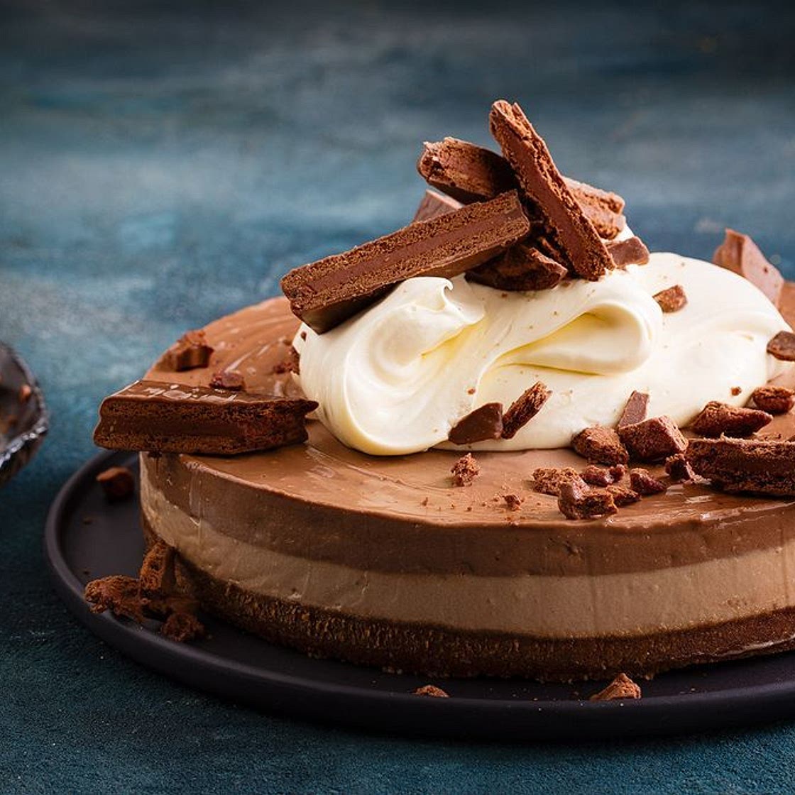 Tim Tam cheesecake