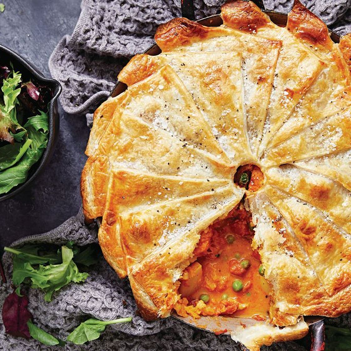 Best-ever butter chicken pie recipe