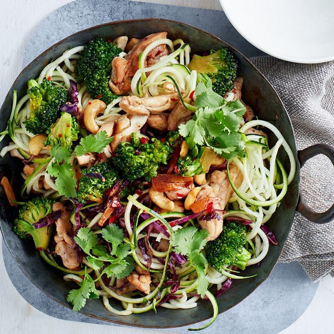 Easy keto chicken chow mein recipe