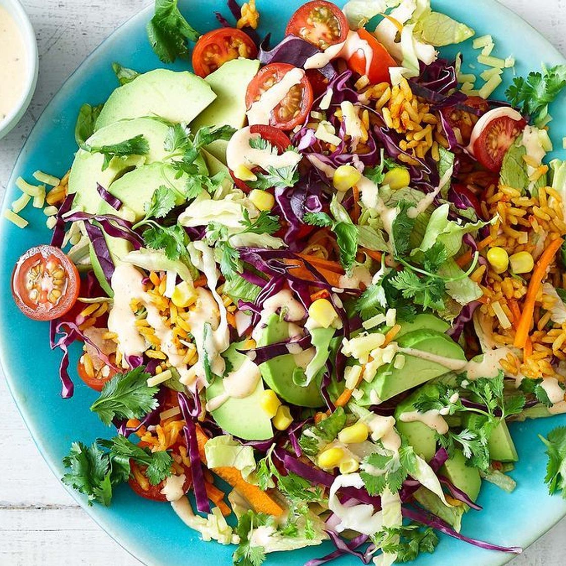 5-ingredient Mexican rice salad