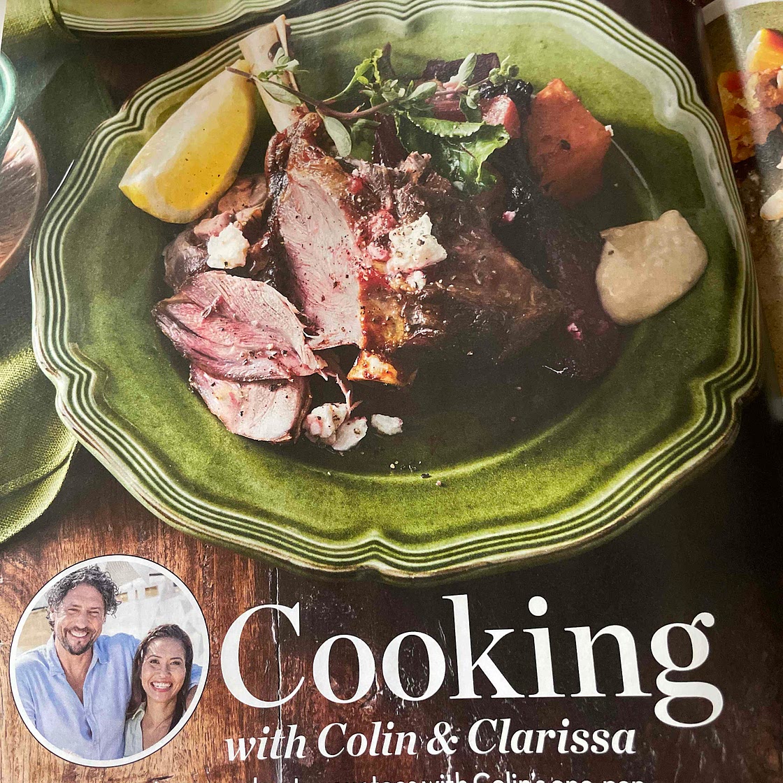 Colin’s Lamb Shanks and Beetroot