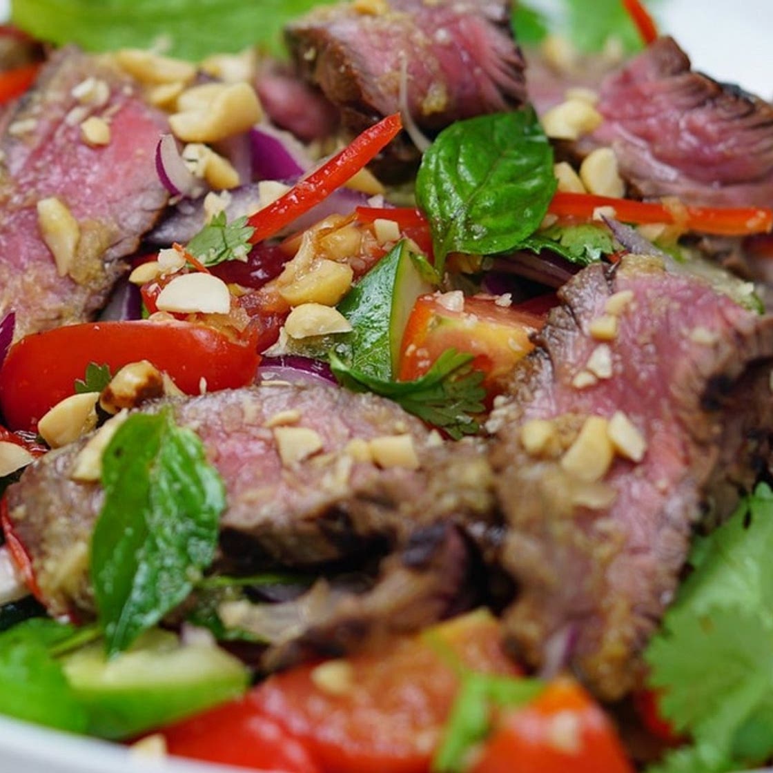 Thai beef salad