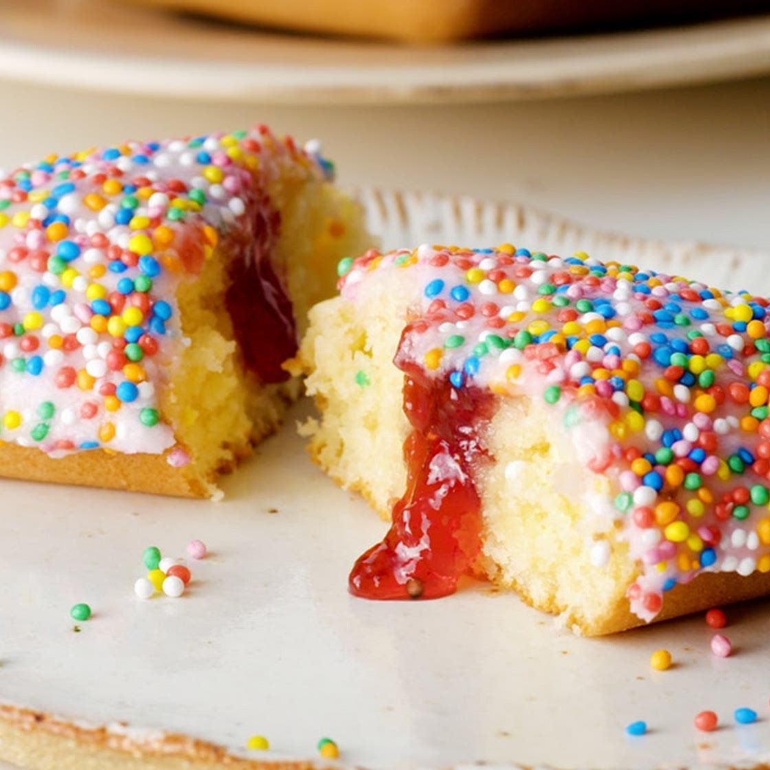 Jaffle maker fairy bread doughnuts recipe