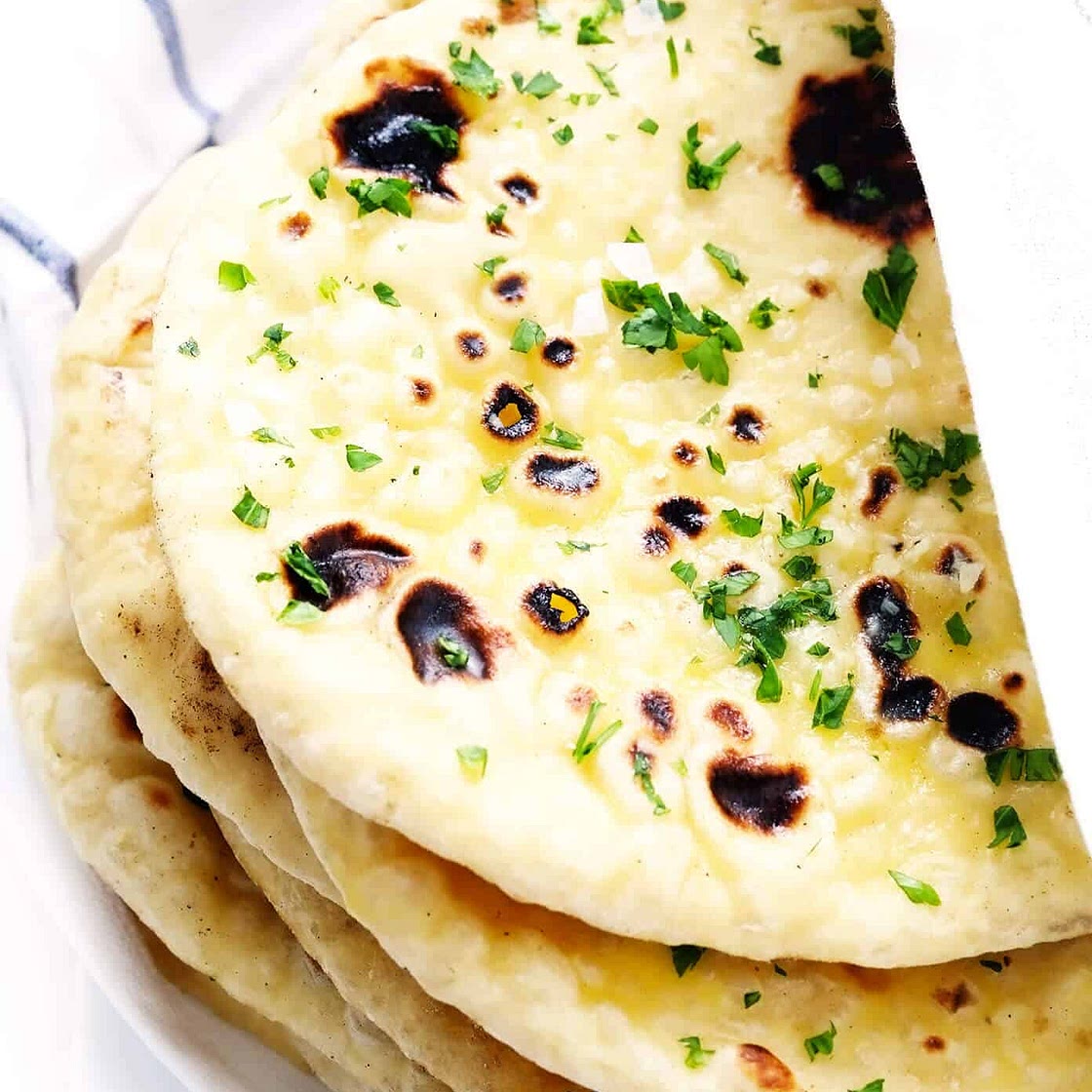 Homemade Naan