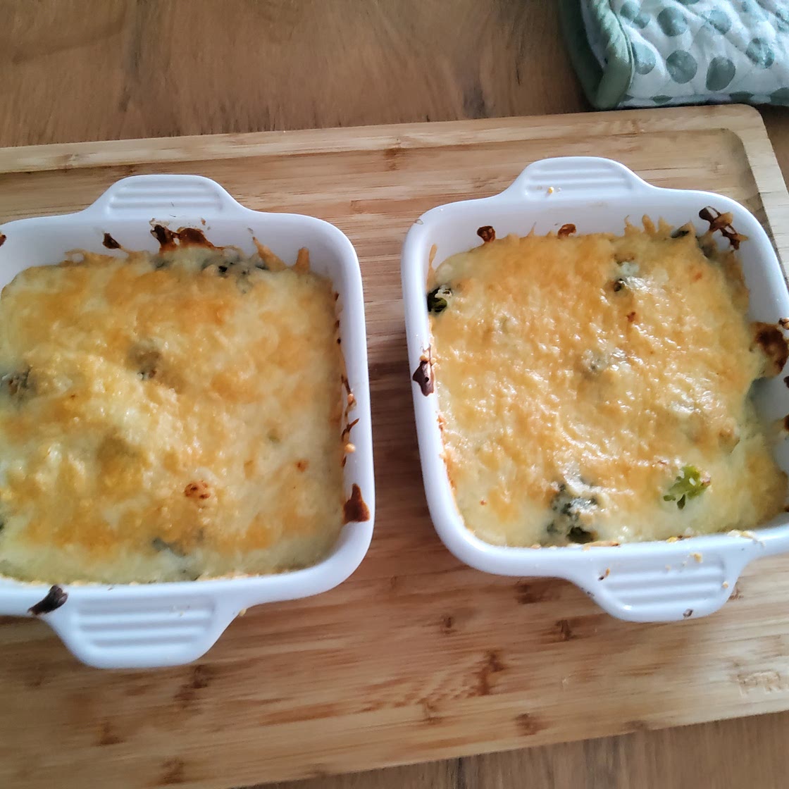 Brocolis à la béchamel