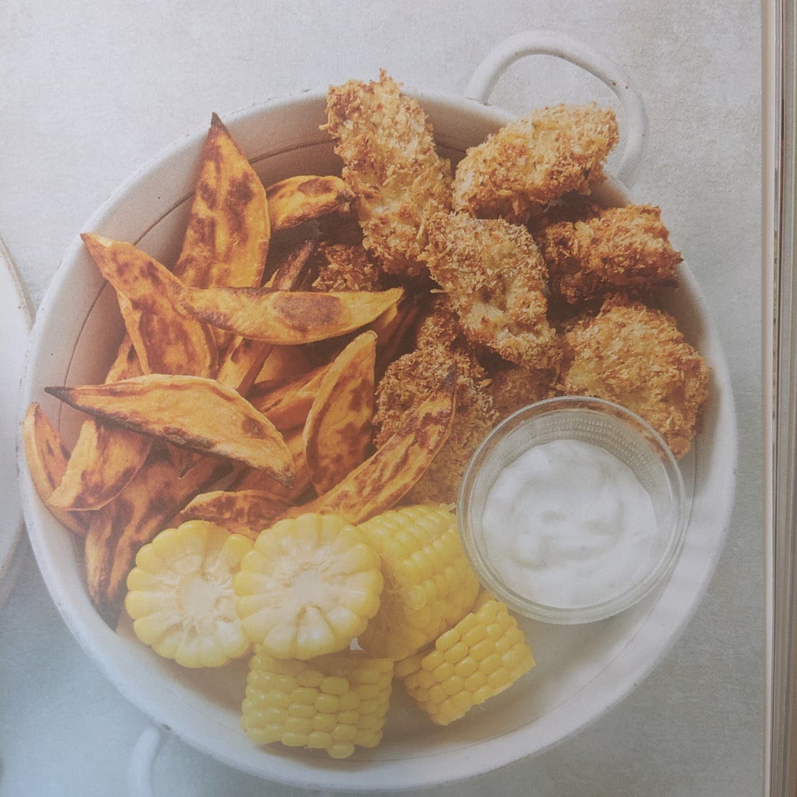 Lemon & cheddar chicken bites