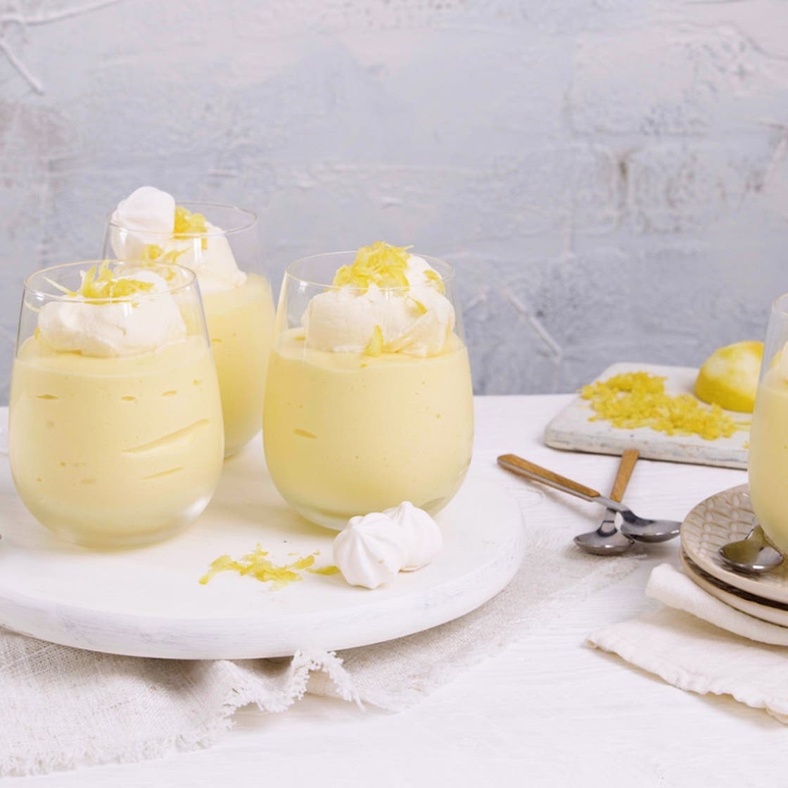 2-ingredient lemon whip recipe