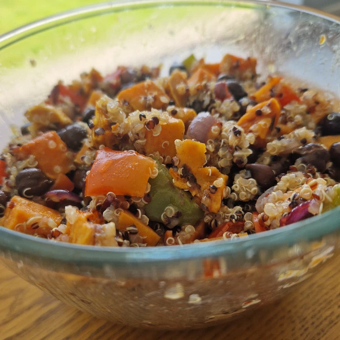 Sweet Potato Quinoa Black Bean Salad