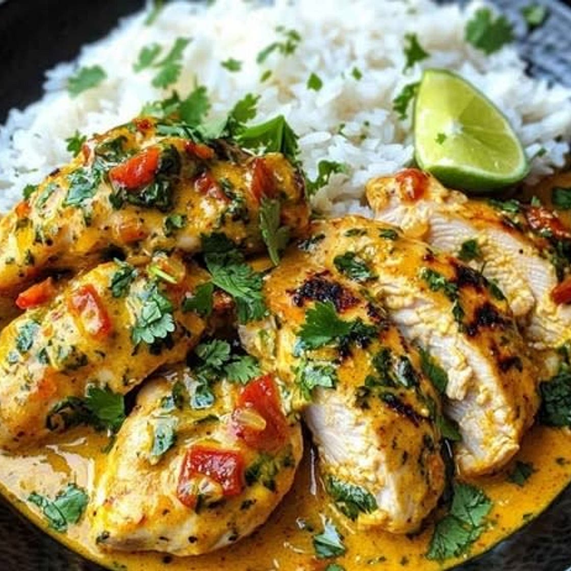 Spicy Brazilian Coconut Chicken