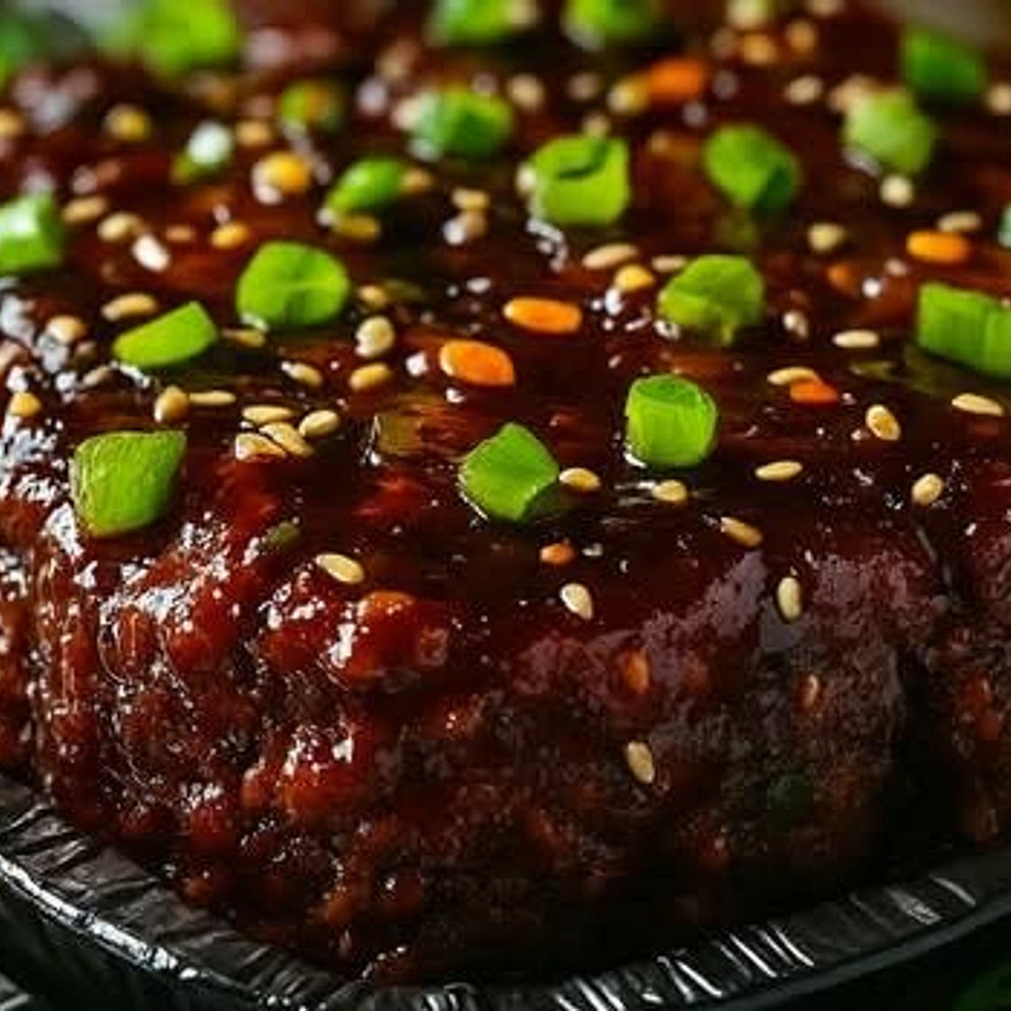 Sweet & Spicy Korean BBQ Meatloaf 🍖