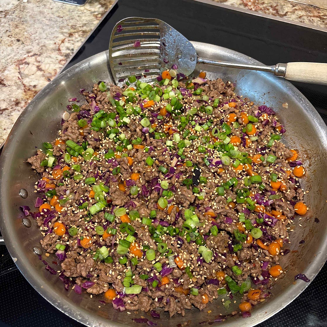 Korean Beef Lettuce Wraps Meal Prep