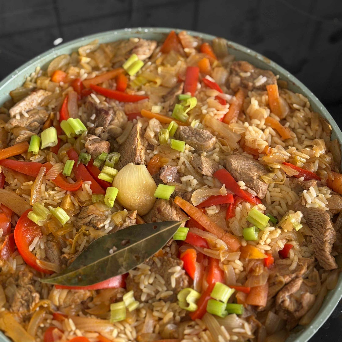 Calf plov