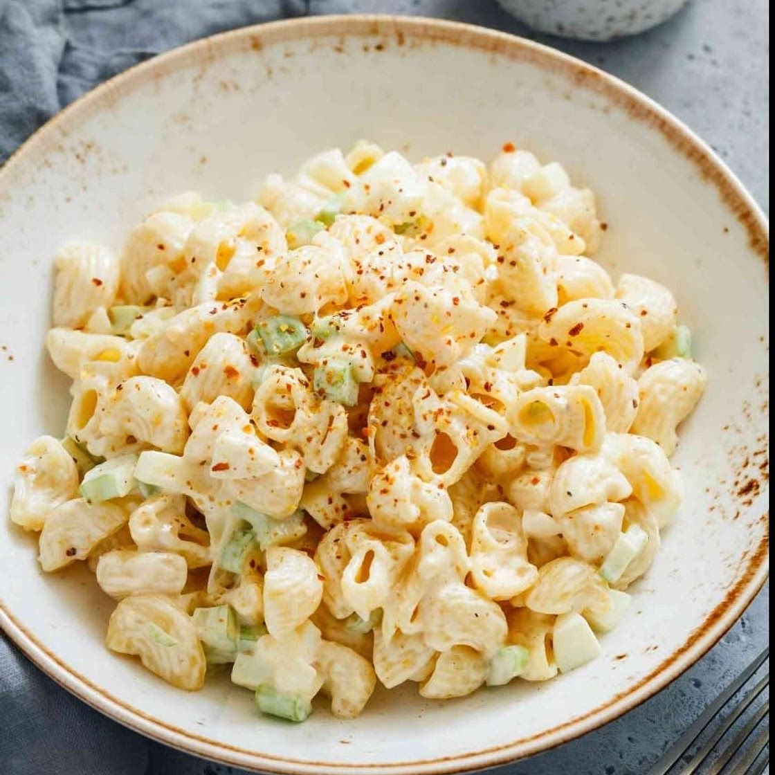 Easy Egg Mac Salad