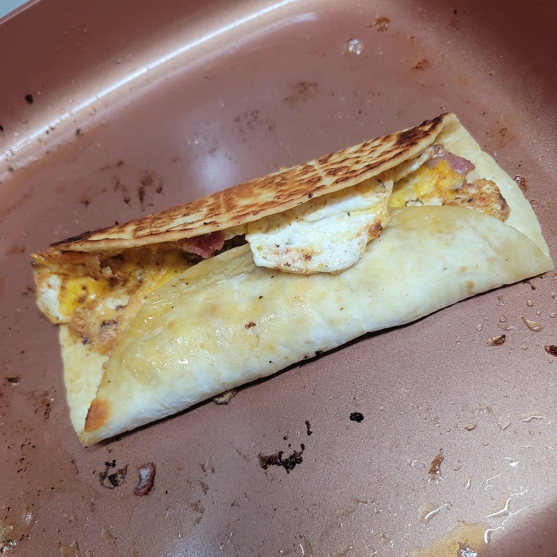 Breakfast Skillet Wrap