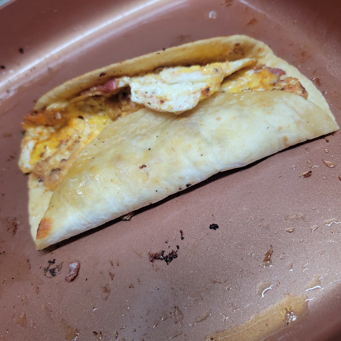 Breakfast Skillet Wrap