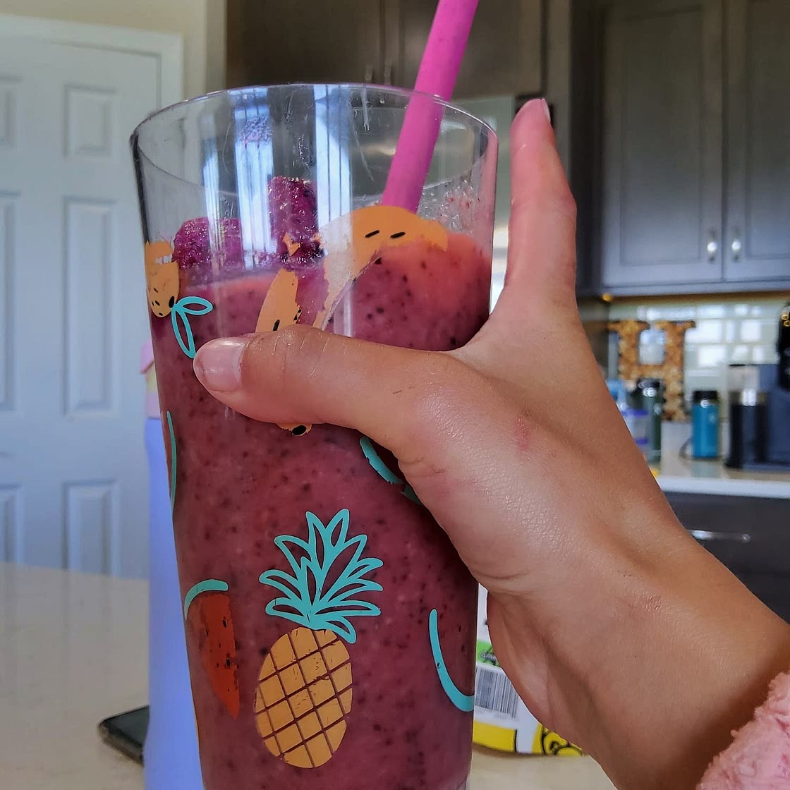 Triple Berry Kiwi Smoothie