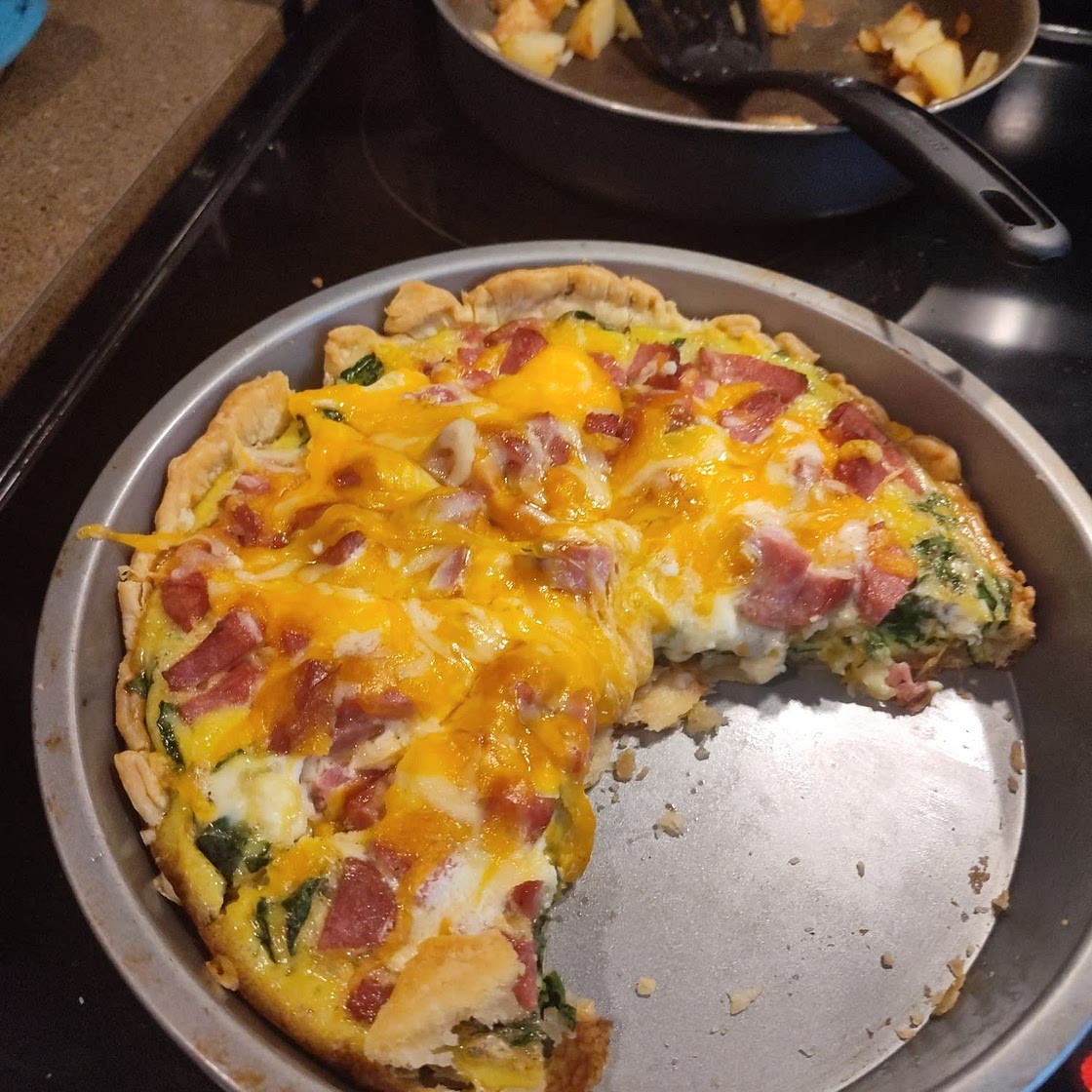 Spinach Feta Quiche Recipe Easy