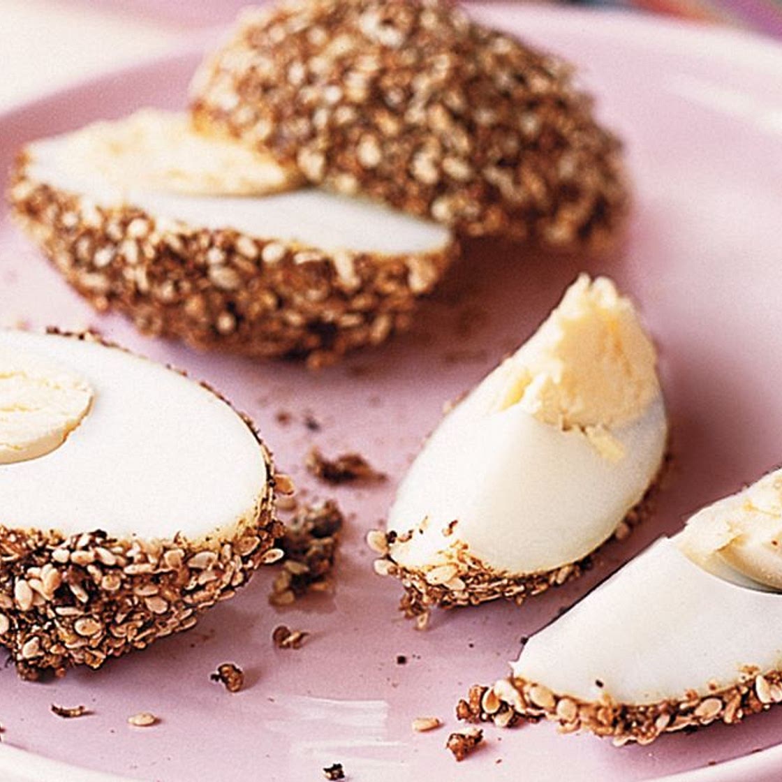 Dukkah eggs