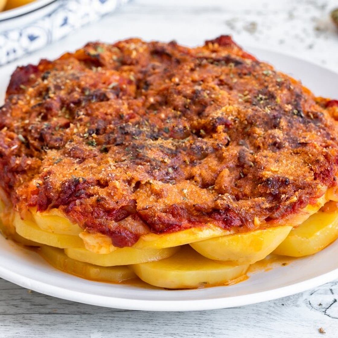 Patate a sfincione