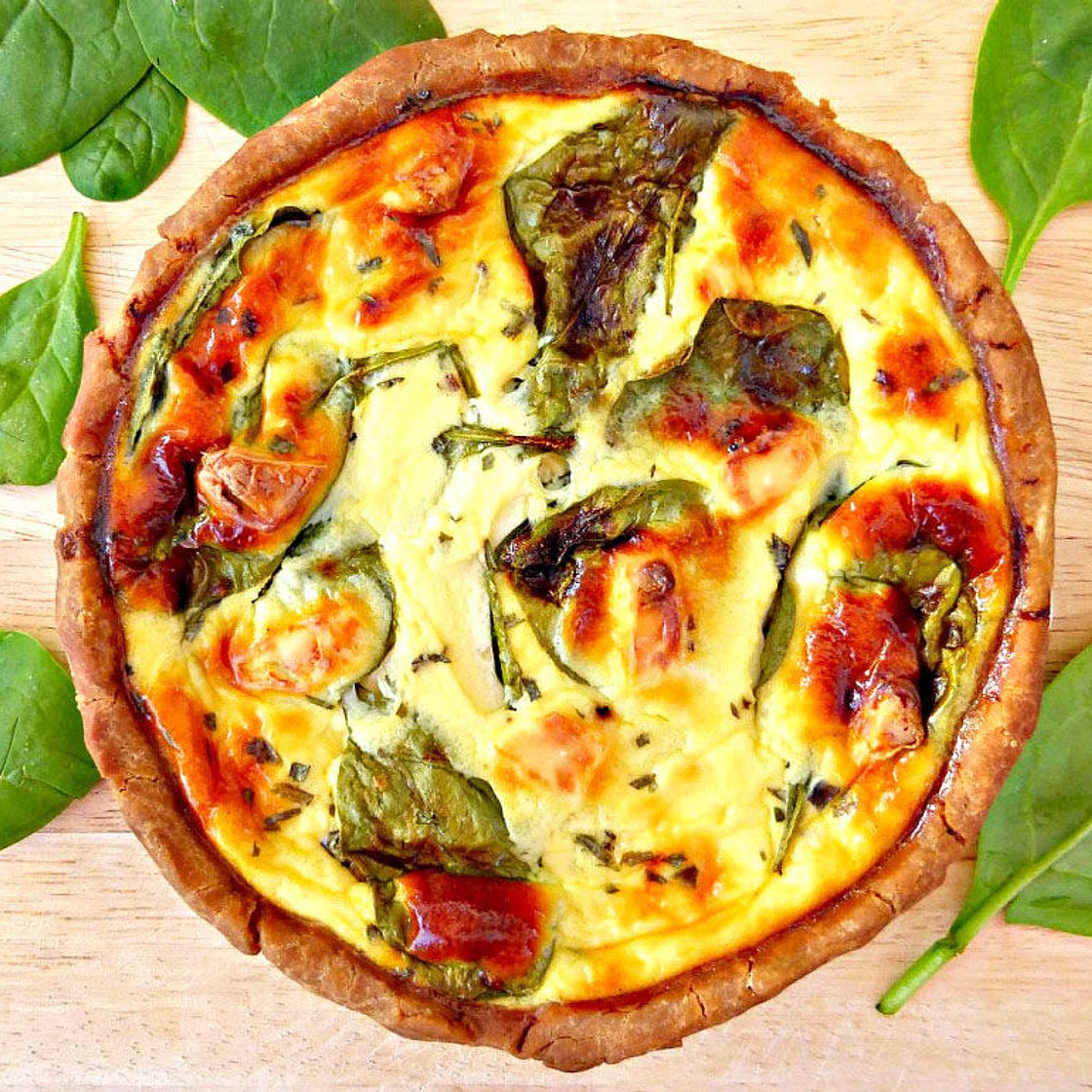 Gluten Free Goat's Cheese Pie