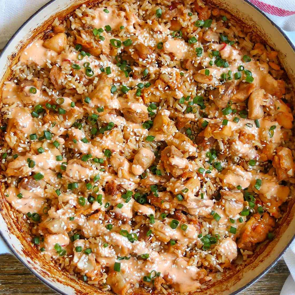 This Bang Bang Chicken Casserole Is Here to Level Up Your Weeknight Dinner Routine