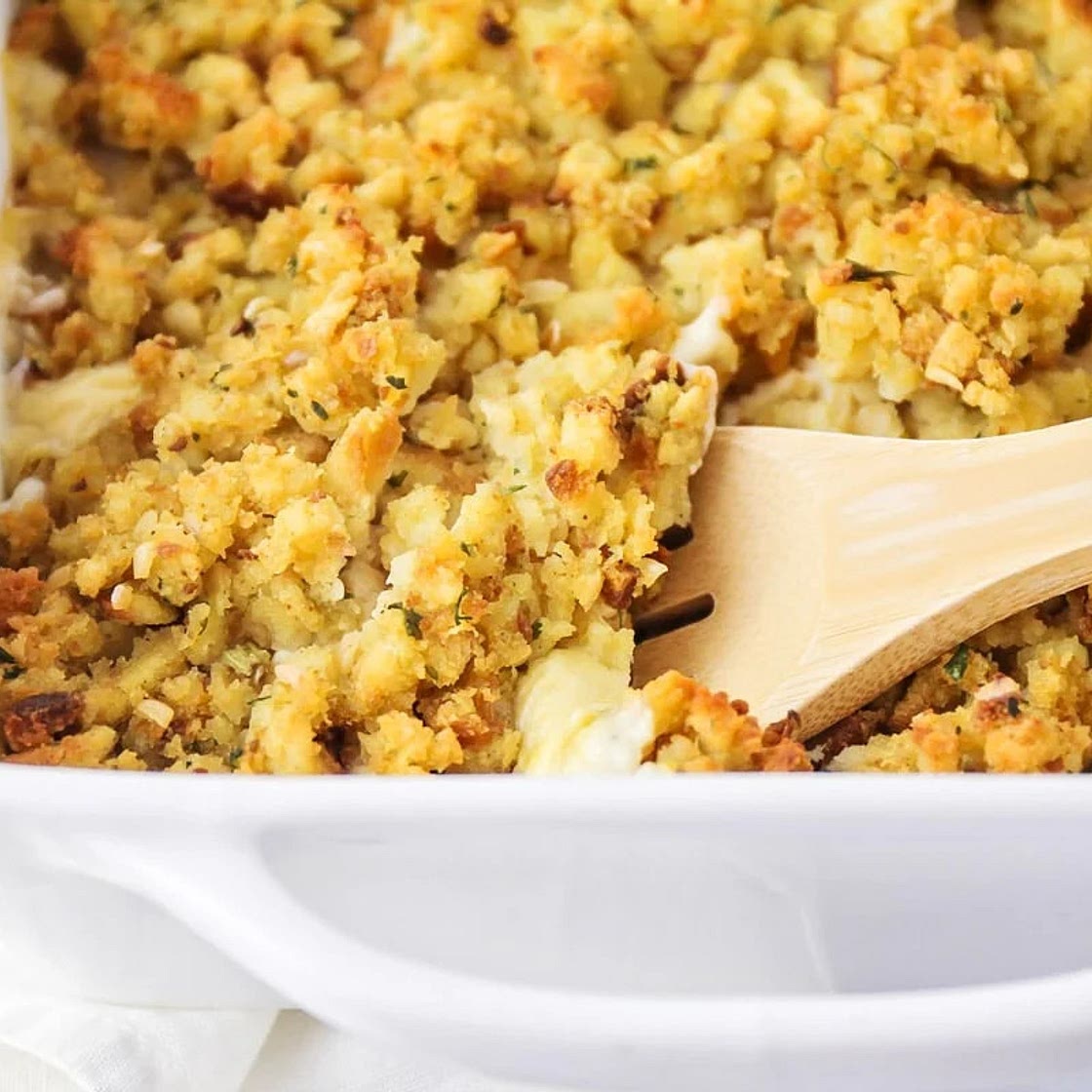 Chicken and Stuffing Casserole