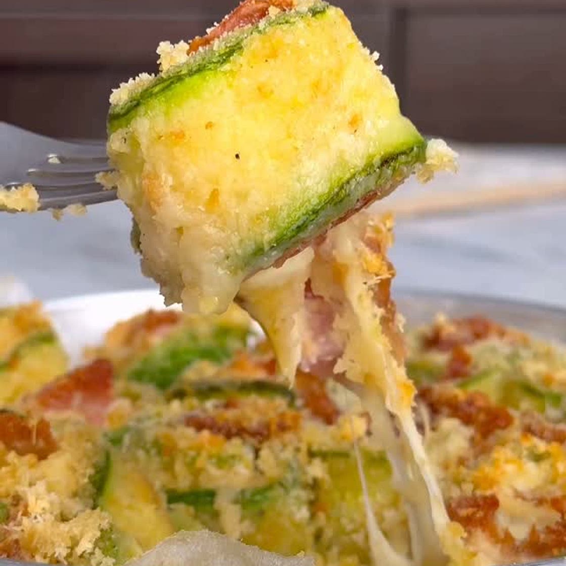 Involtini di zucchine al forno