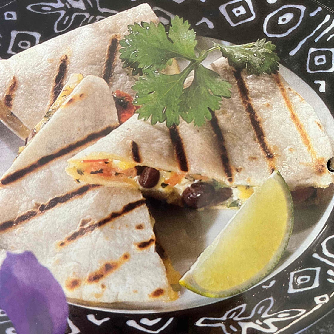 MRS -J1S Grilled Black Bean Quesadillas 