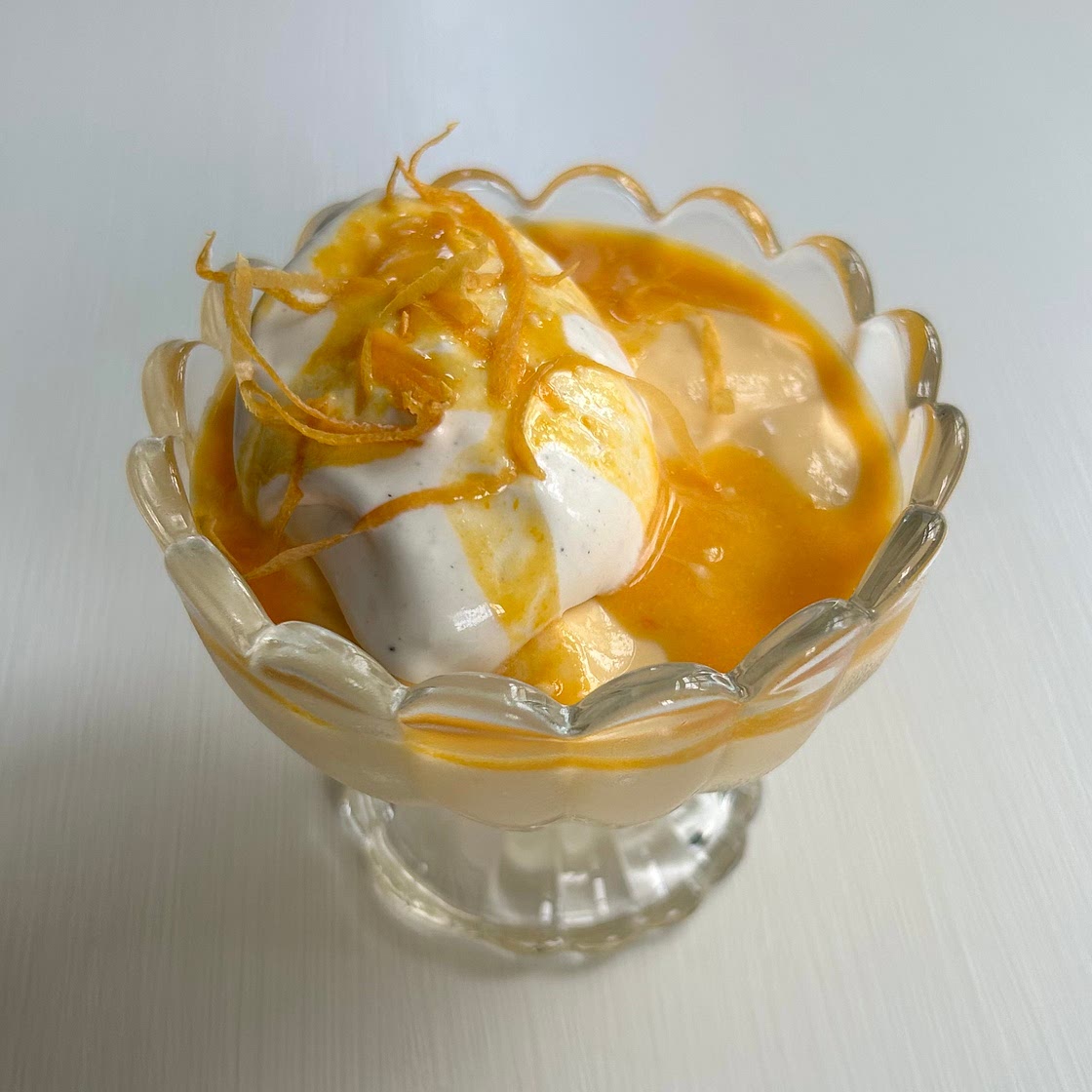 Passionfruit Grapefruit Mousse