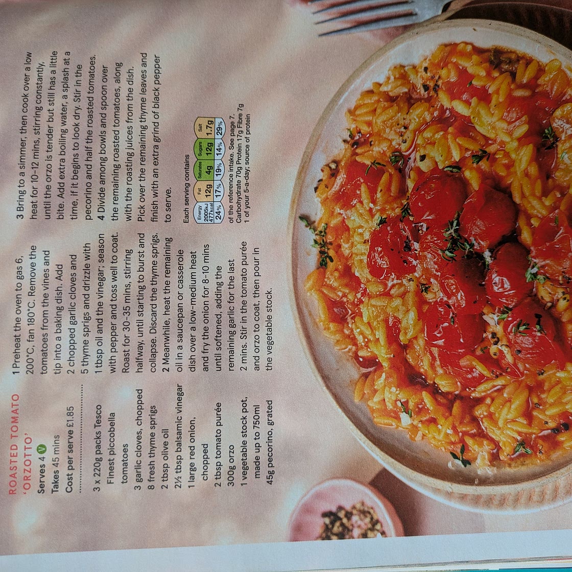 Tomato orzo
