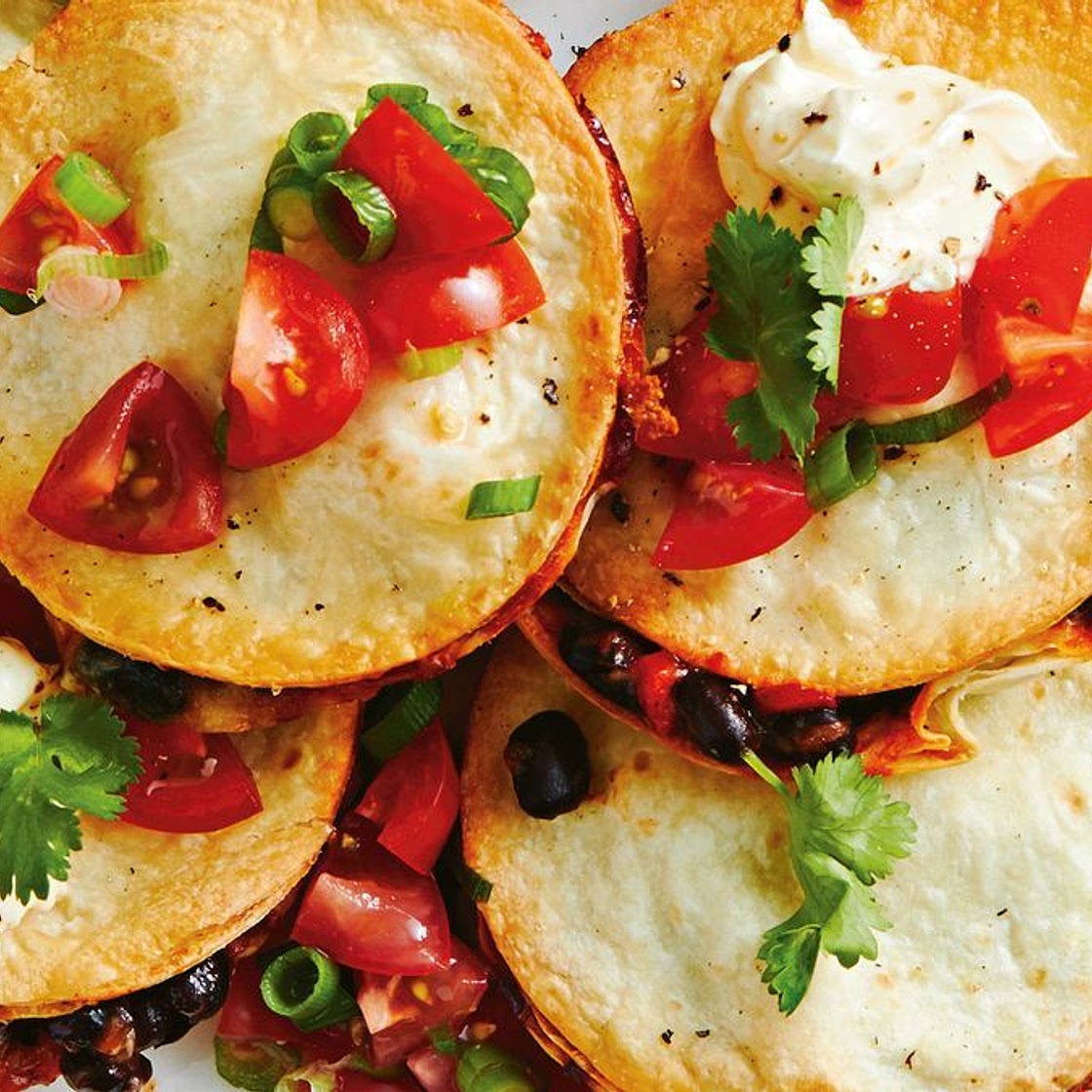 Pie maker vegetarian quesadillas recipe
