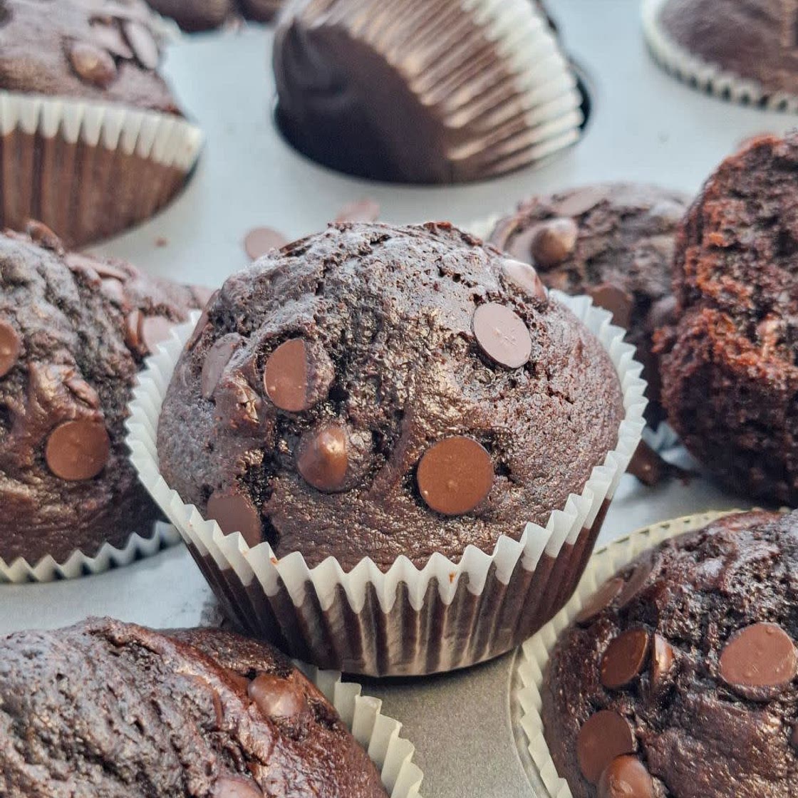 Double Chocolate Muffins
