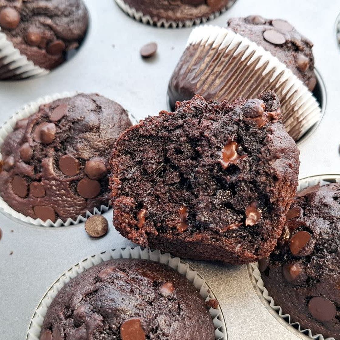 Double Chocolate Muffins