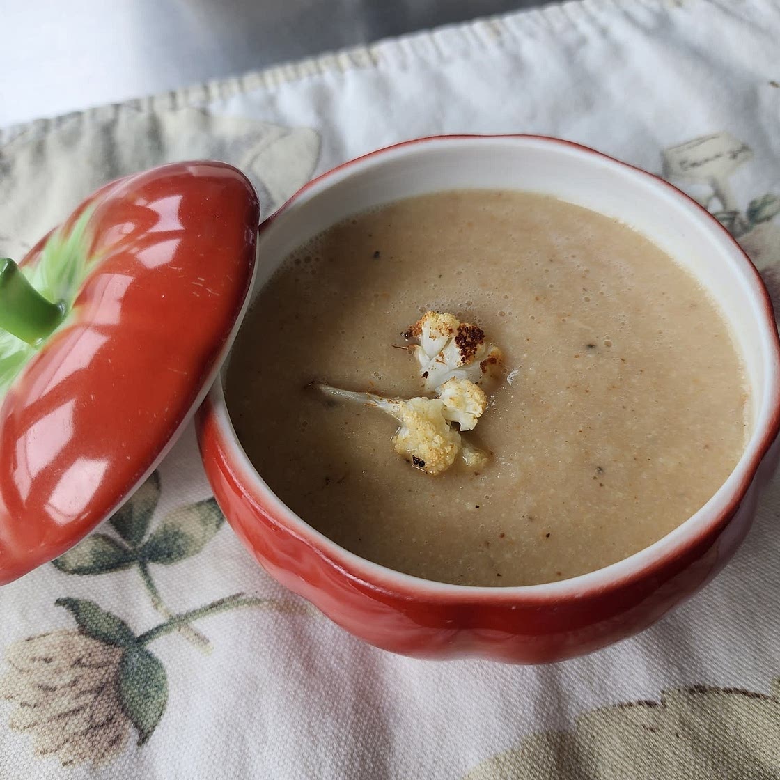 Roasted Cauliflower Soup